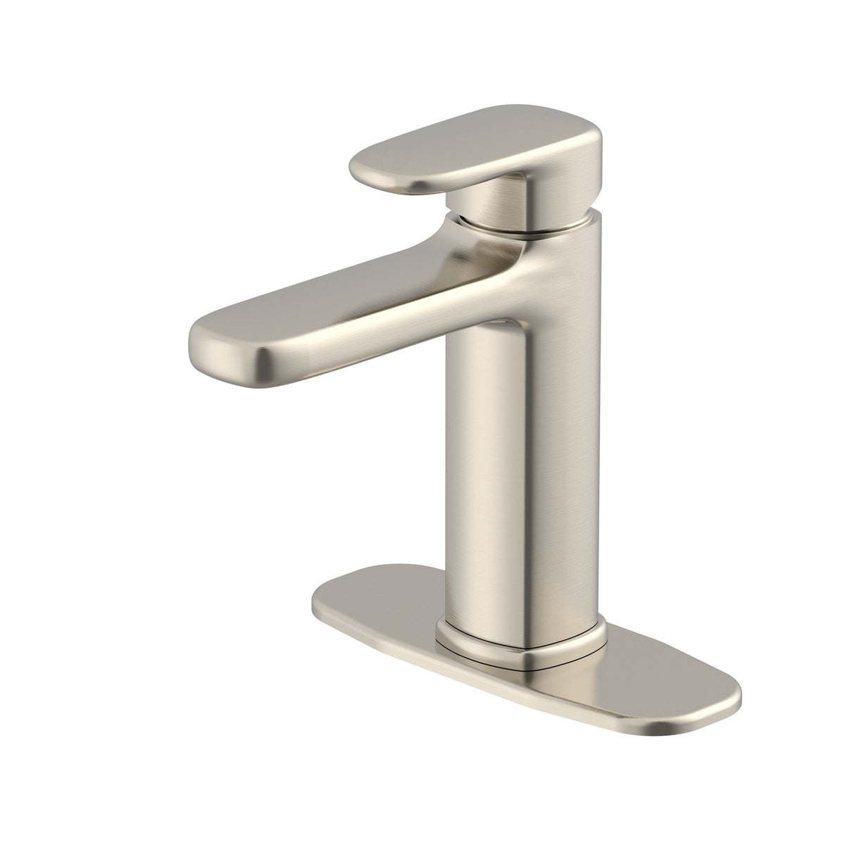 Lusora 1-Handle 4-in Centerset Lavatory/Bathroom Sink Faucet, Assorted Finishes