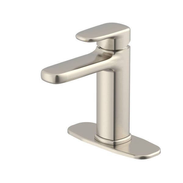 Lusora 1-Handle 4-in Centerset Lavatory/Bathroom Sink Faucet, Assorted Finishes J8299