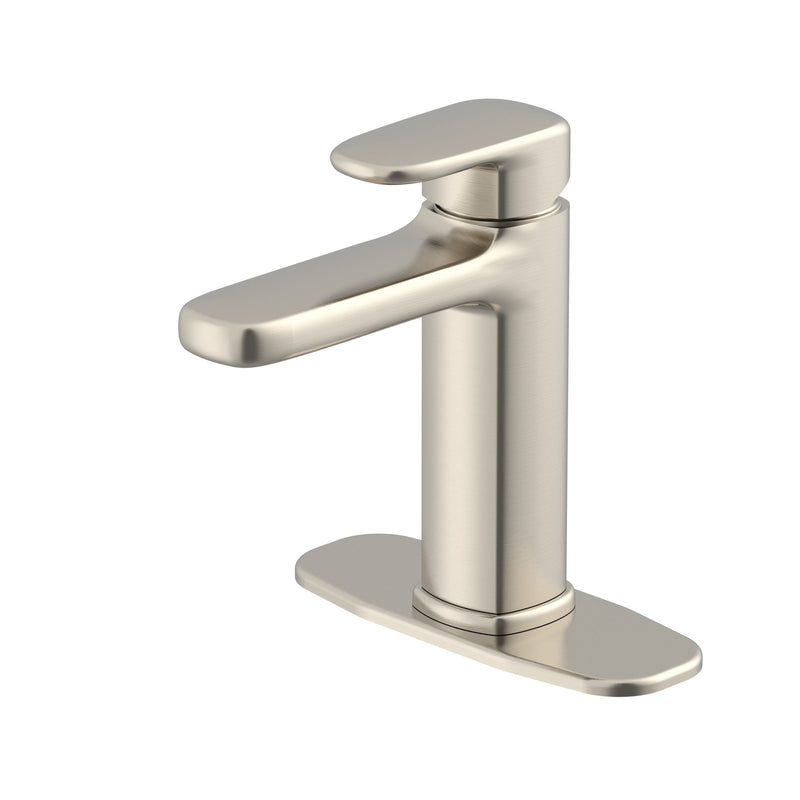 Lusora 1-Handle 4-in Centerset Lavatory/Bathroom Sink Faucet, Assorted Finishes E2123