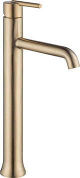 1-Handle Vessel Lavatory Faucet, Champagne Bronze