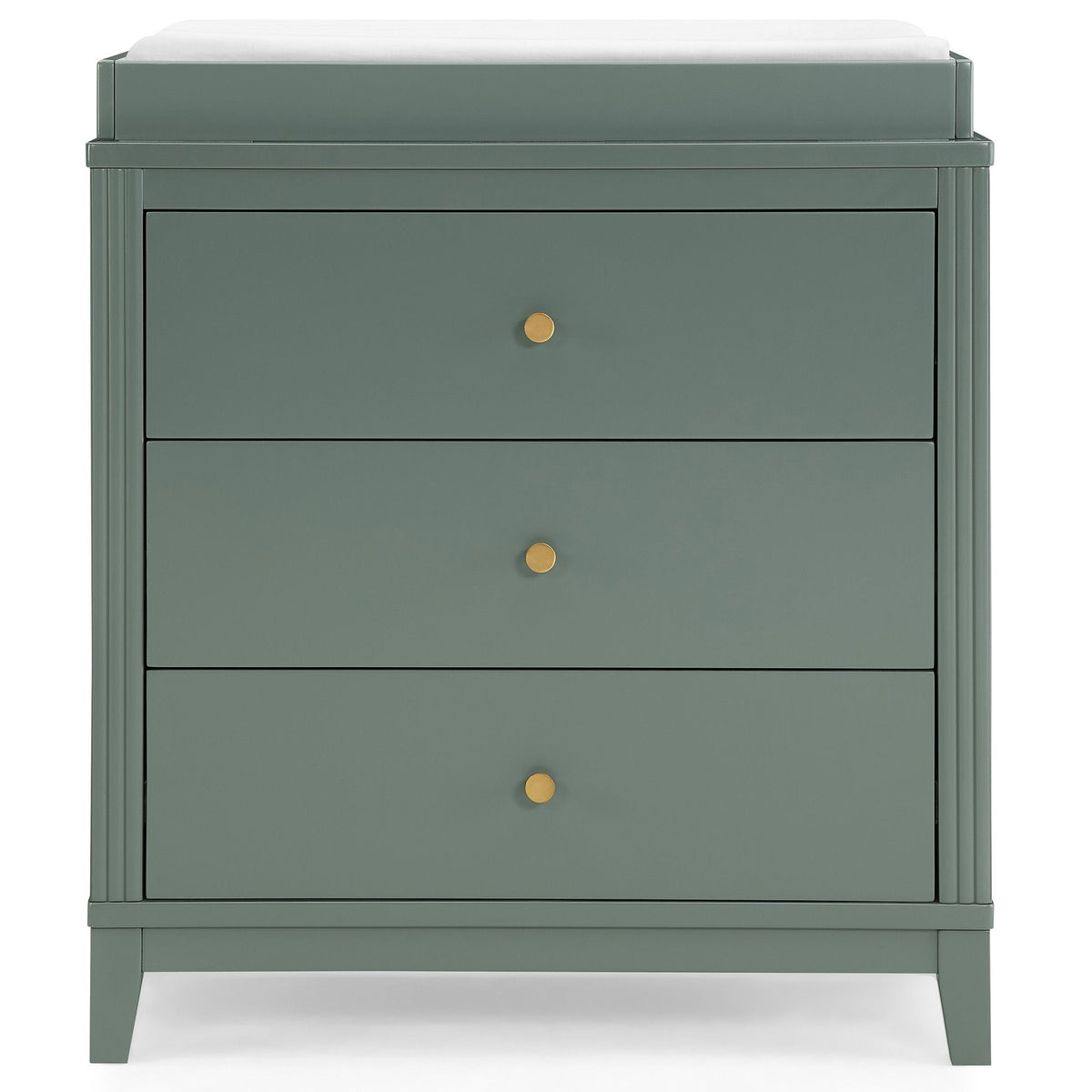 Eloise 3-Drawer Dresser with Changing Top, Grassy Glen