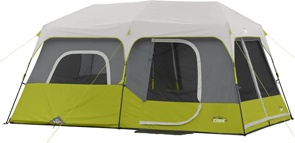 Core 9 Person Instant Cabin Tent - 14' x 9', Green (40008) G8847