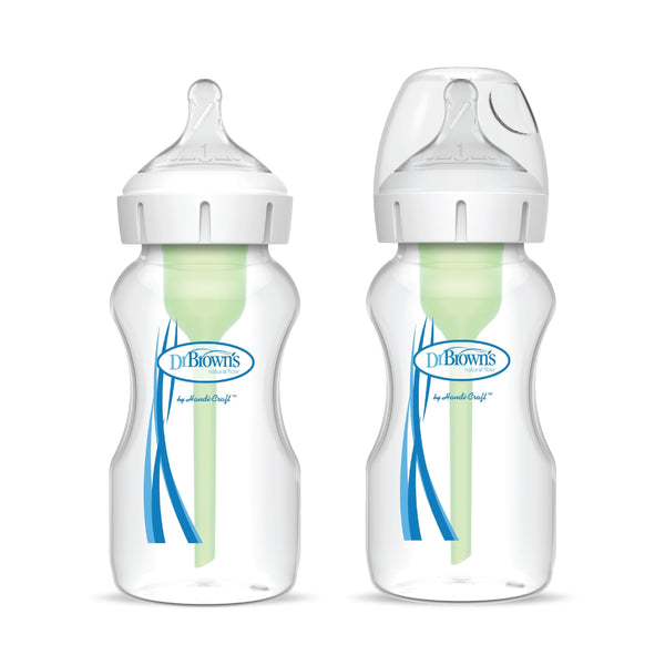 + Wide Neck Bottles, 9-oz, 2-pk F1442