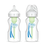 + Wide Neck Bottles, 9-oz, 2-pk