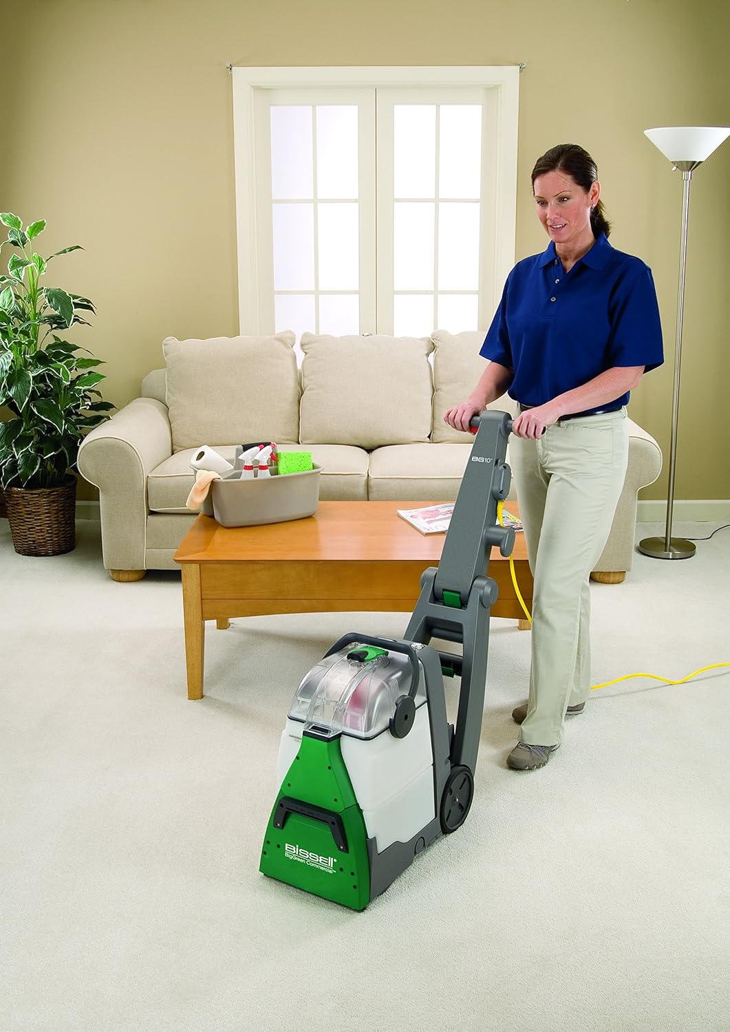 Commercial BigGreen Commercial BG10 Deep Cleaning 2 Motor Extractor Machine