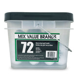 Grade B Mixed Recycled Golf Balls, 72-pk