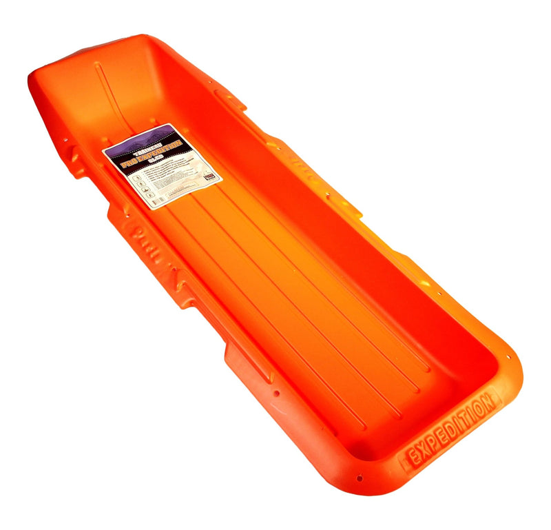 Pro Expedition Heavy Duty Multi-Functional Snow Sled, Orange, 60-in Q8809
