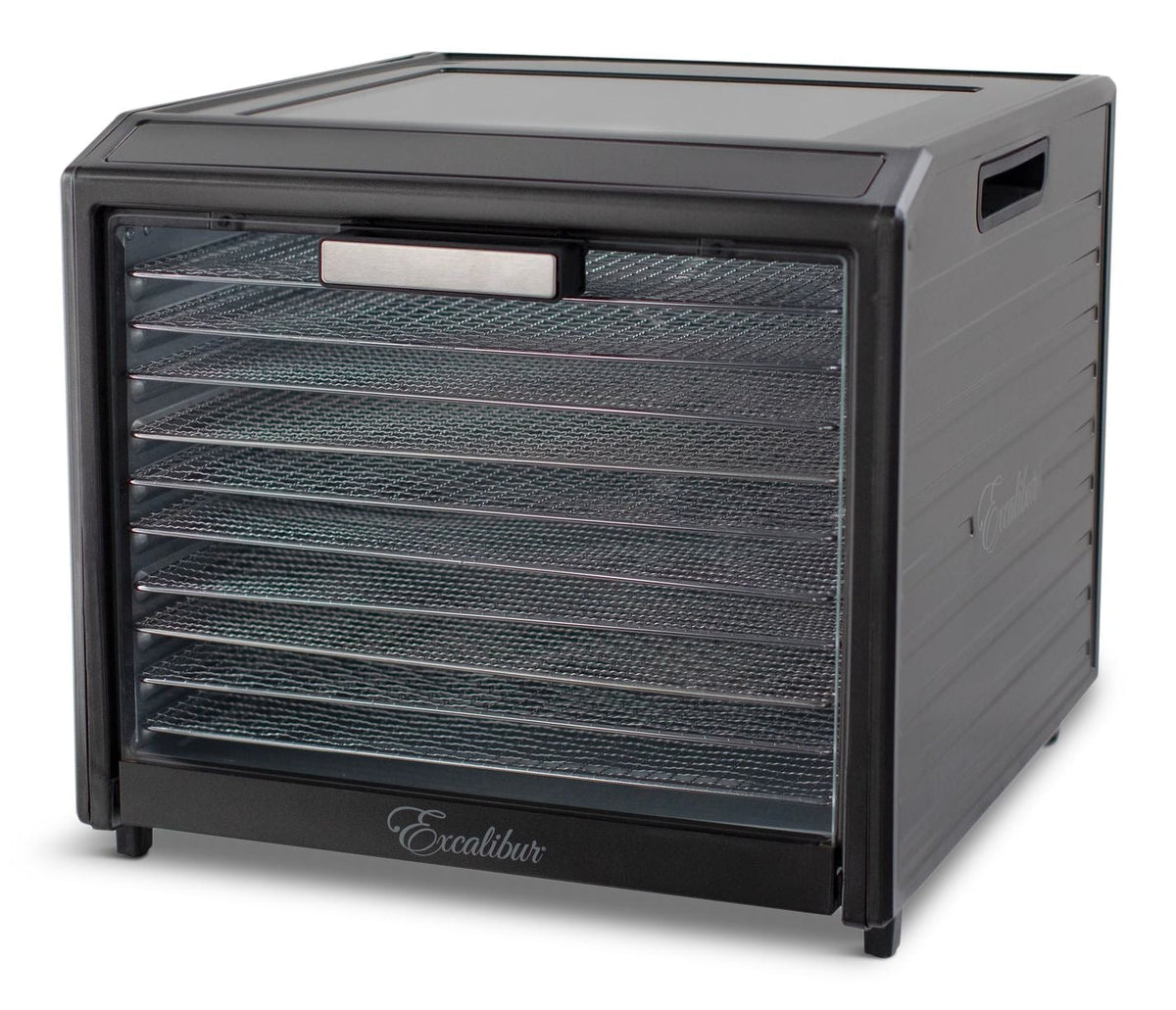 Performance Series 10-Tray Food Dehydrator, Steel, 700W, Stainless Steel, Black