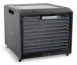 Performance Series 10-Tray Food Dehydrator, Steel, 700W, Stainless Steel, Black