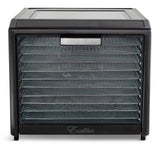 Performance Series 10-Tray Food Dehydrator, Steel, 700W, Stainless Steel, Black