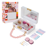 Girls Purse Makeup Case, Pink