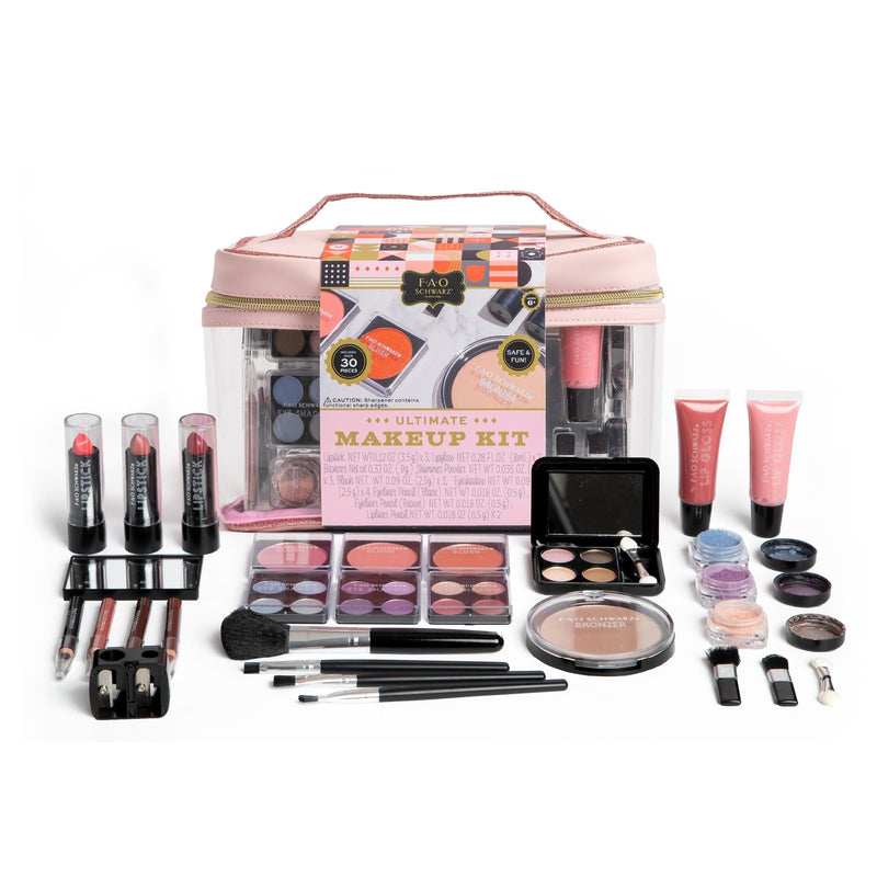 Girls Ultimate Makeup Artist Set, 30 Piece, Pastel Pink I5522
