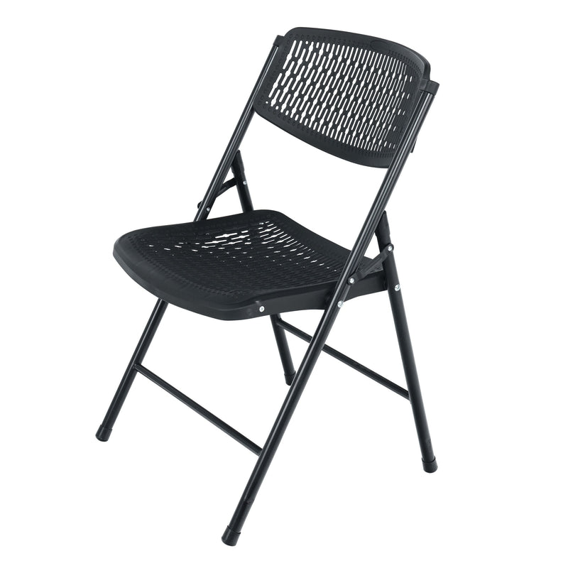 Fabric Flex Chair, Compact & Portable, Black R1304