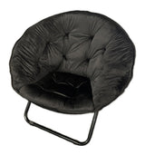 Marco Mink Fabric Foldable Lounge Chair