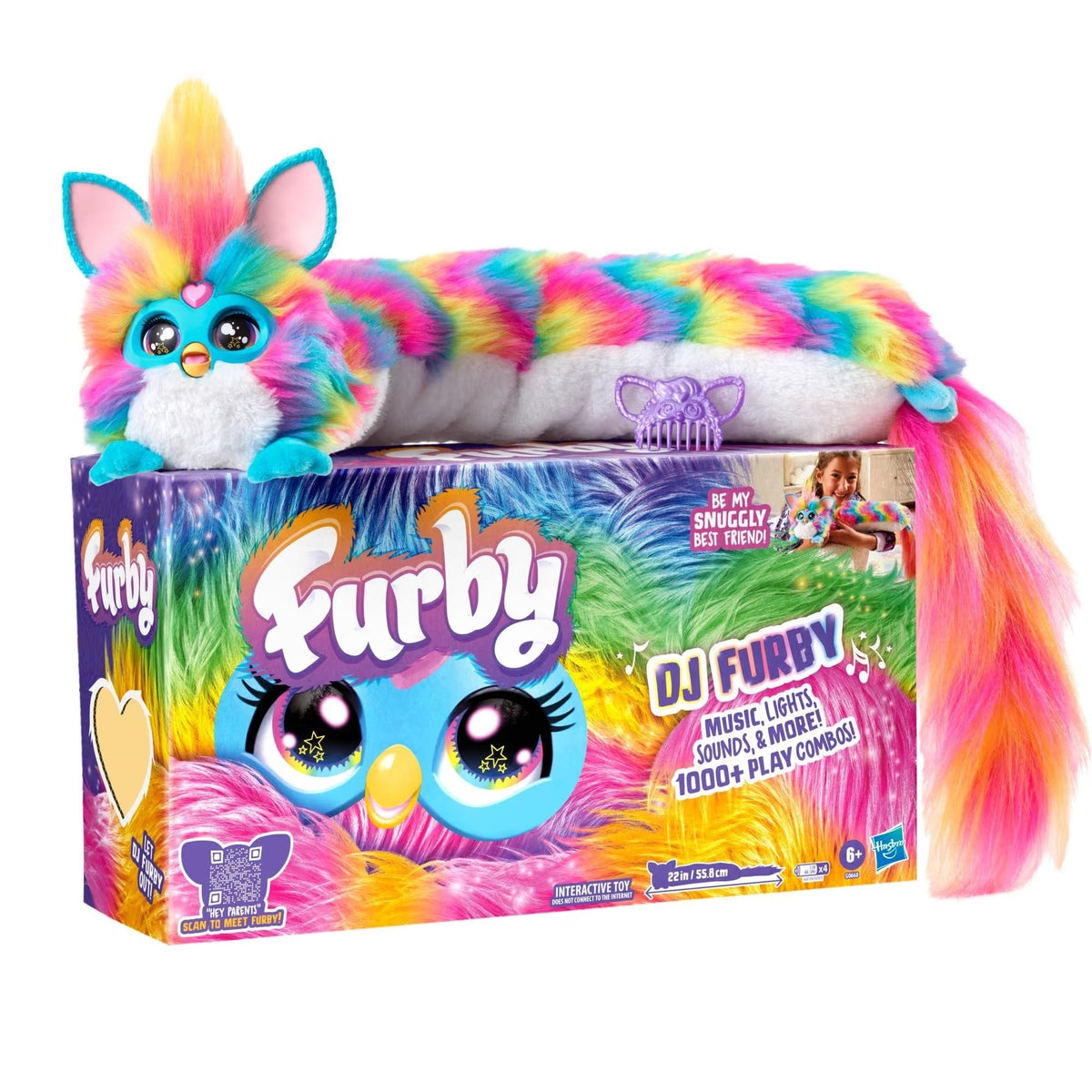 DJ French Interactive Toy with Touch-Activated Lights