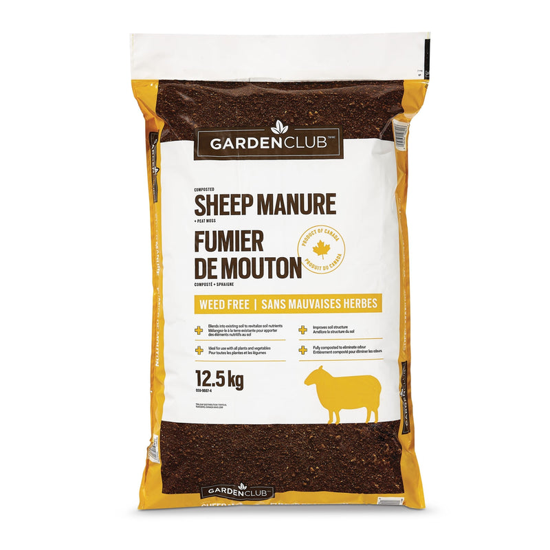 Sheep Manure, 12.5-kg E3088
