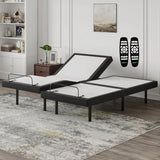 GhostBed Luxe II 35.6 cm (14 in.) Gel Memory Foam Mattress with Adjustable Base
