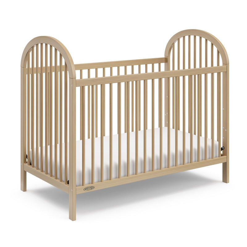 Olivia 3-In-1 Driftwood Convertible Crib with Adjustable Base V5765