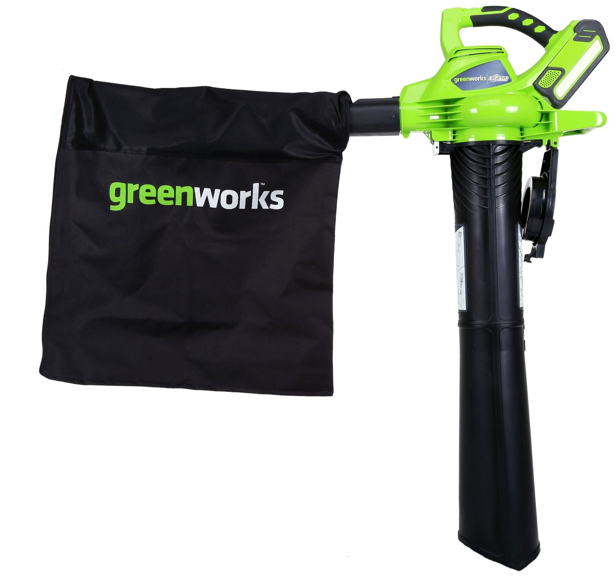 DigiPro 40 V/ 340 CFM Cordless Leaf Blower/Vacuum, Bare Tool Only