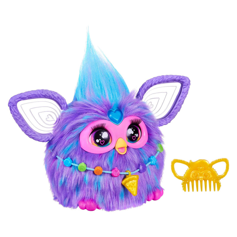 Purple Interactive Plush Toy, Electronic, French Version, Ages 6+ O4489