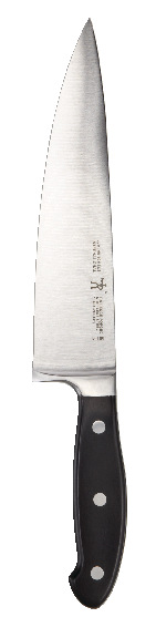 Stainless Steel Fine Edge Forged Chef's Knife, Ergonomic Grip, 8-in K4017