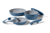 The Rock O Natural Kitchen Set with Detachable Handles, 6-pc