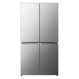 31.5 in. 17 cu. ft. Stainless Steel Counter Depth 4-Door Refrigerator with Triple-Zone Function