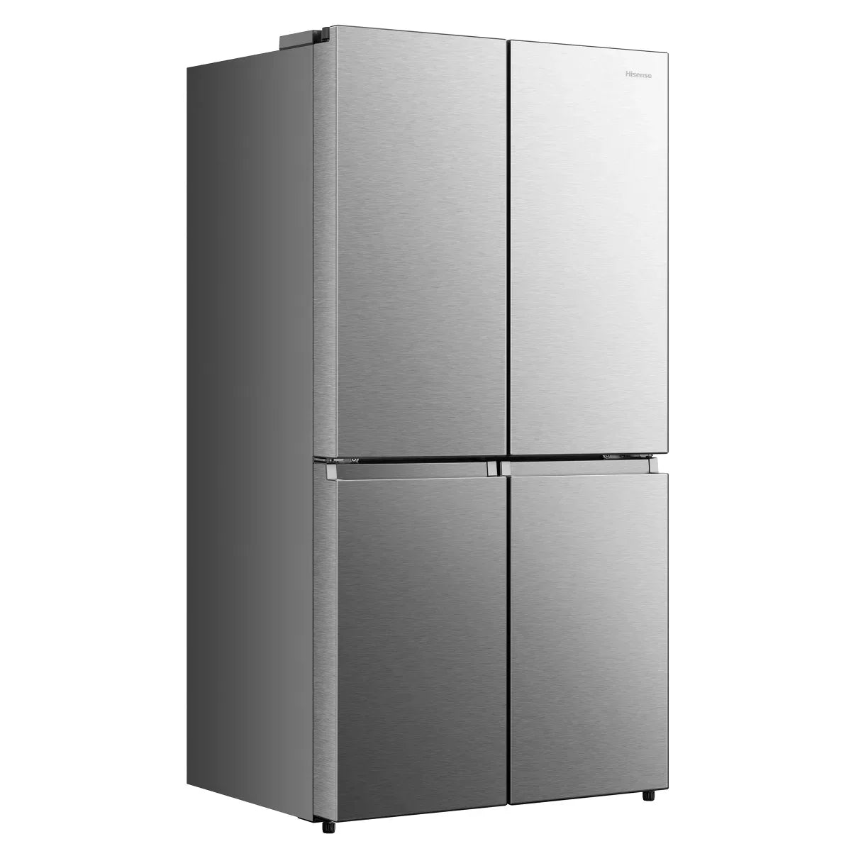 Hisense 31.5 in. 17 cu. ft. Stainless Steel Counter Depth 4-Door Refrigerator with Triple-Zone Function