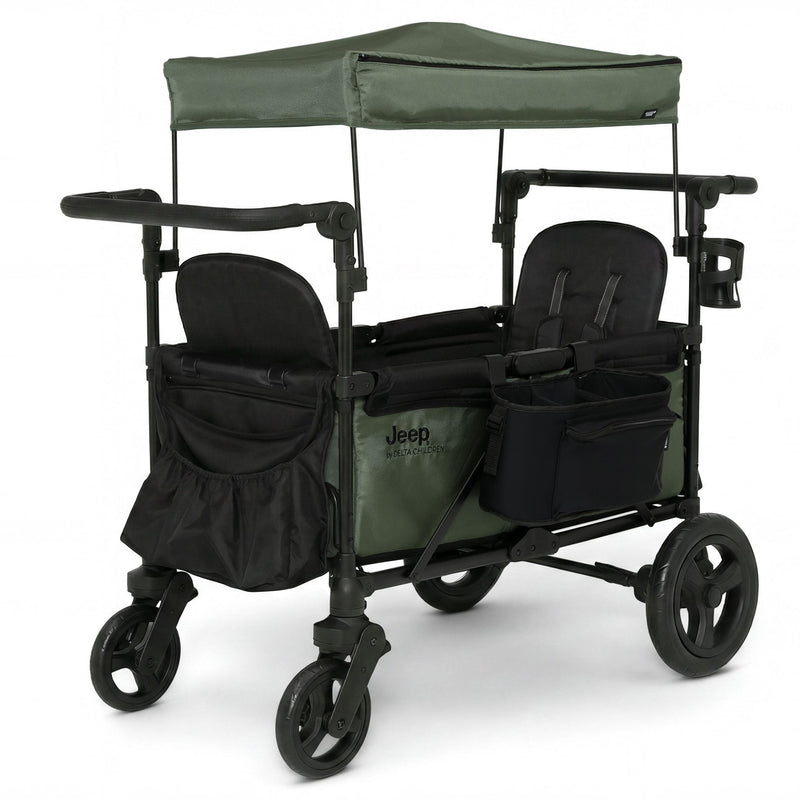 Deluxe Wrangler Wagon by Delta Children, Olive Green R4186