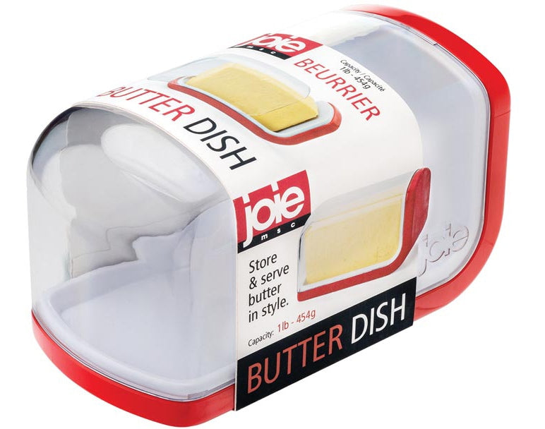 Covered Plastic Butter Dish, 1-lb Butter Capacity, BPA Free W6821