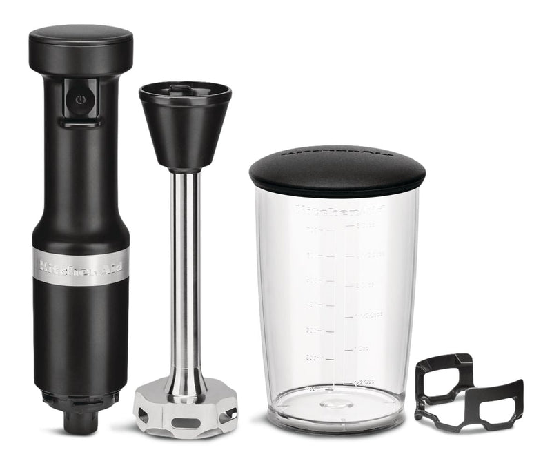 KHBV53BM Variable Speed Corded Hand Blender with Blending Jar, Black Matte L9775