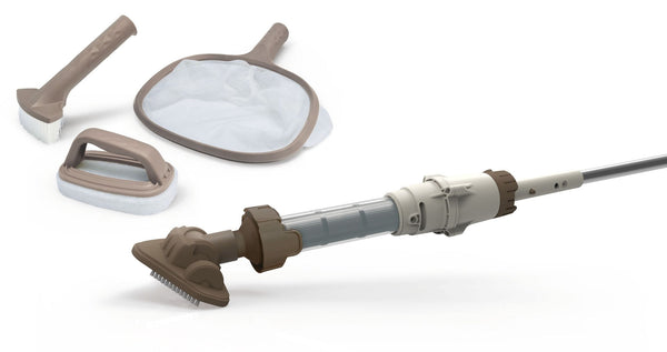 Boreal Spa Vacuum Kit, Rechargeable Battery, Ergonomic Handle Q1993