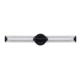 Braga 5-in Vanity Light, Black