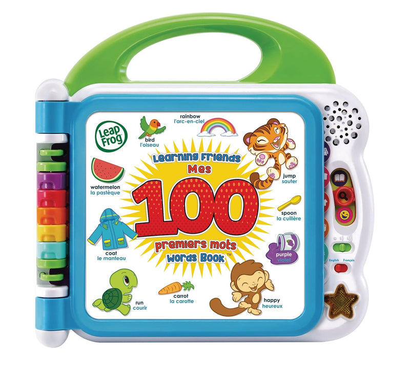 Learning Friends 100 Words Book Play Toy For Toddlers, Bilingual, Ages 18m+ P3684