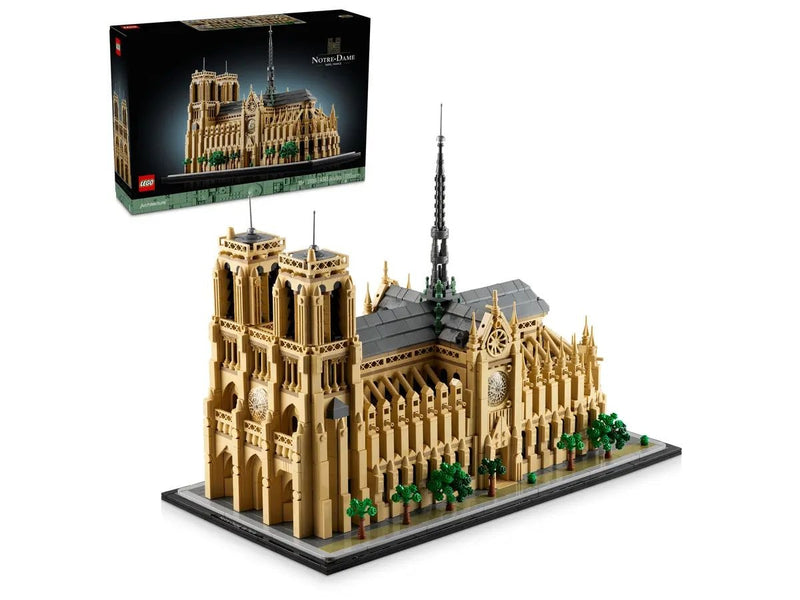 Architecture Landmarks Notre-Dame de Paris Building Set - 21061, 4383-pcs, Ages 18+ U9670