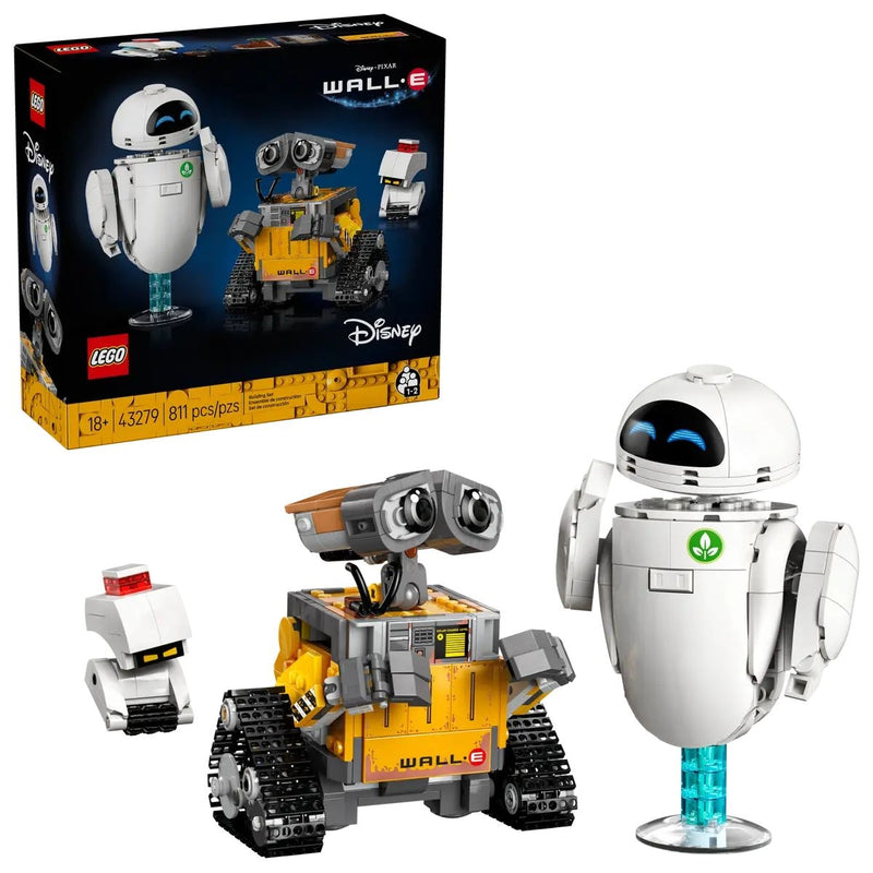 Wall-e and Eve - 43279, 811-pcs, Ages 18+ J3297