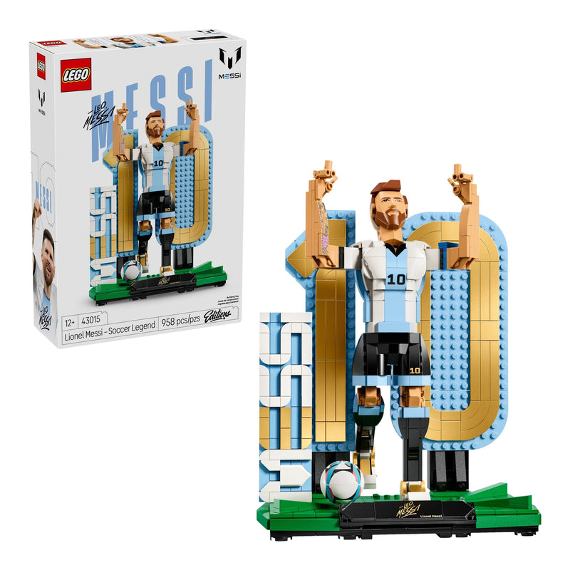 Editions Lionel Messi, Soccer Legend - 43015, 958-pcs, Ages 12+ O2084