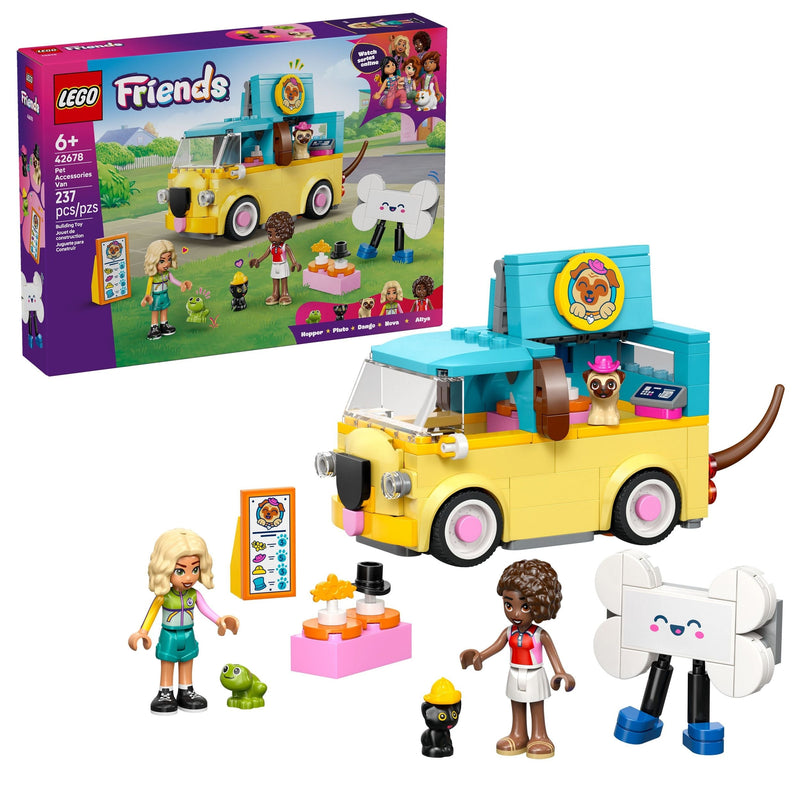 Friends Pet Accessories Van - 42678, 237-pcs, Ages 6+ F6052