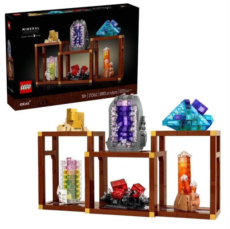 Ideas 21362 Mineral Collection for Ages 18+, 880-pc O627