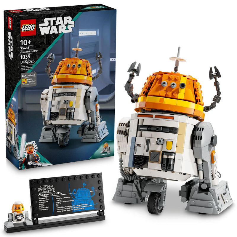 Chopper (C1-10P) Astromech Droid - 75416, 1039-pcs, Ages 10+ A6109
