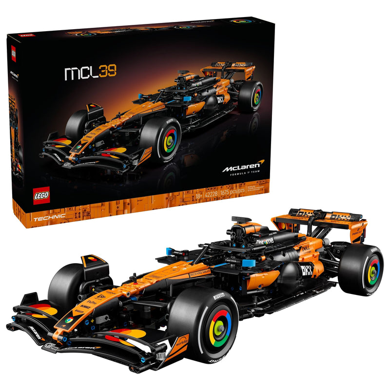 Technic MCL39 Formula 1 Car Building Set - 42228, 1675-pcs, Ages 18+ S5996