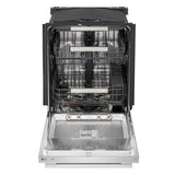 24 in. Stainless Steel FlushFit Top Control Dishwasher with AutoVentDry and Floor Status Indicator