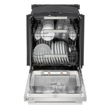 24 in. Stainless Steel FlushFit Top Control Dishwasher with AutoVentDry and Floor Status Indicator