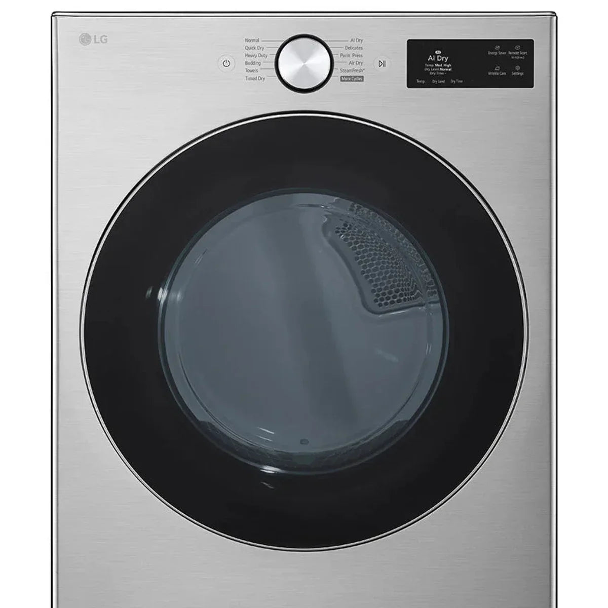 27 in. 7.4 cu ft. Graphite Steel Electric Dryer with AI Sensor Dry