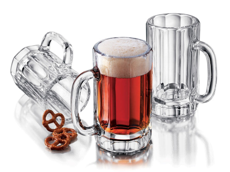 Beer Glass Mug, 16-oz, Dishwasher Safe C2079