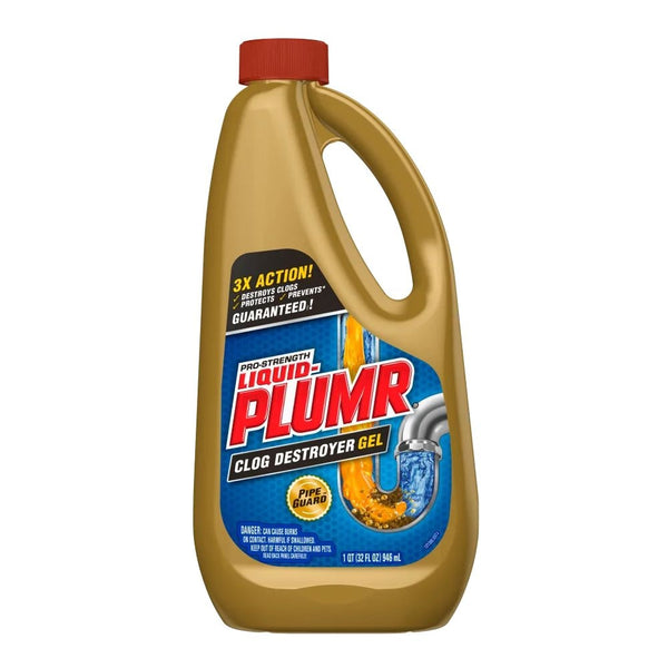 Pro Strength Kitchen Clog Destroyer Gel, Lemon Scent, 946-mL T8198
