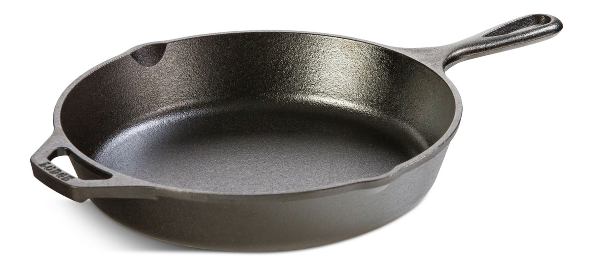 Seasoned Cast-Iron Skillet, 10.3-in
