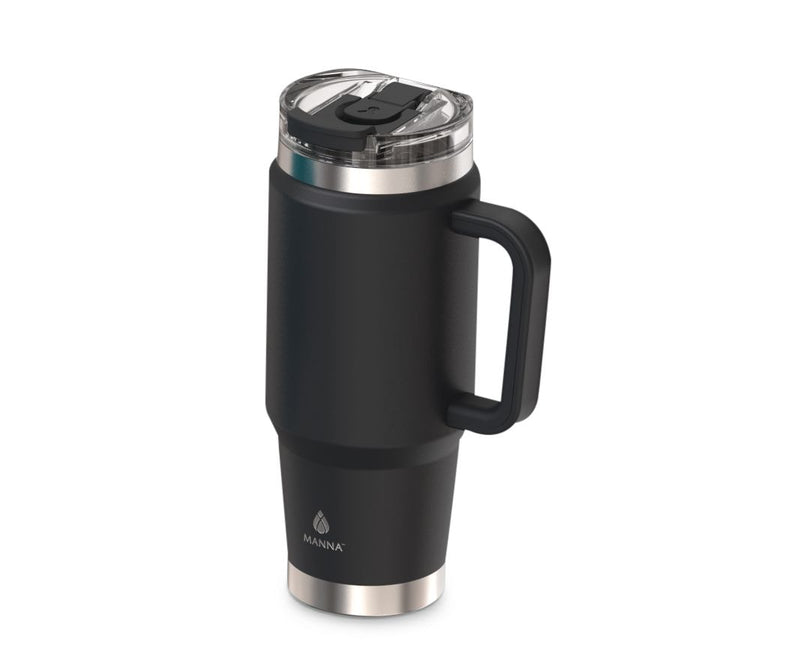 WFH Stainless Steel Insulated Travel Mug with Dual-Function Lid, 32-oz J2621