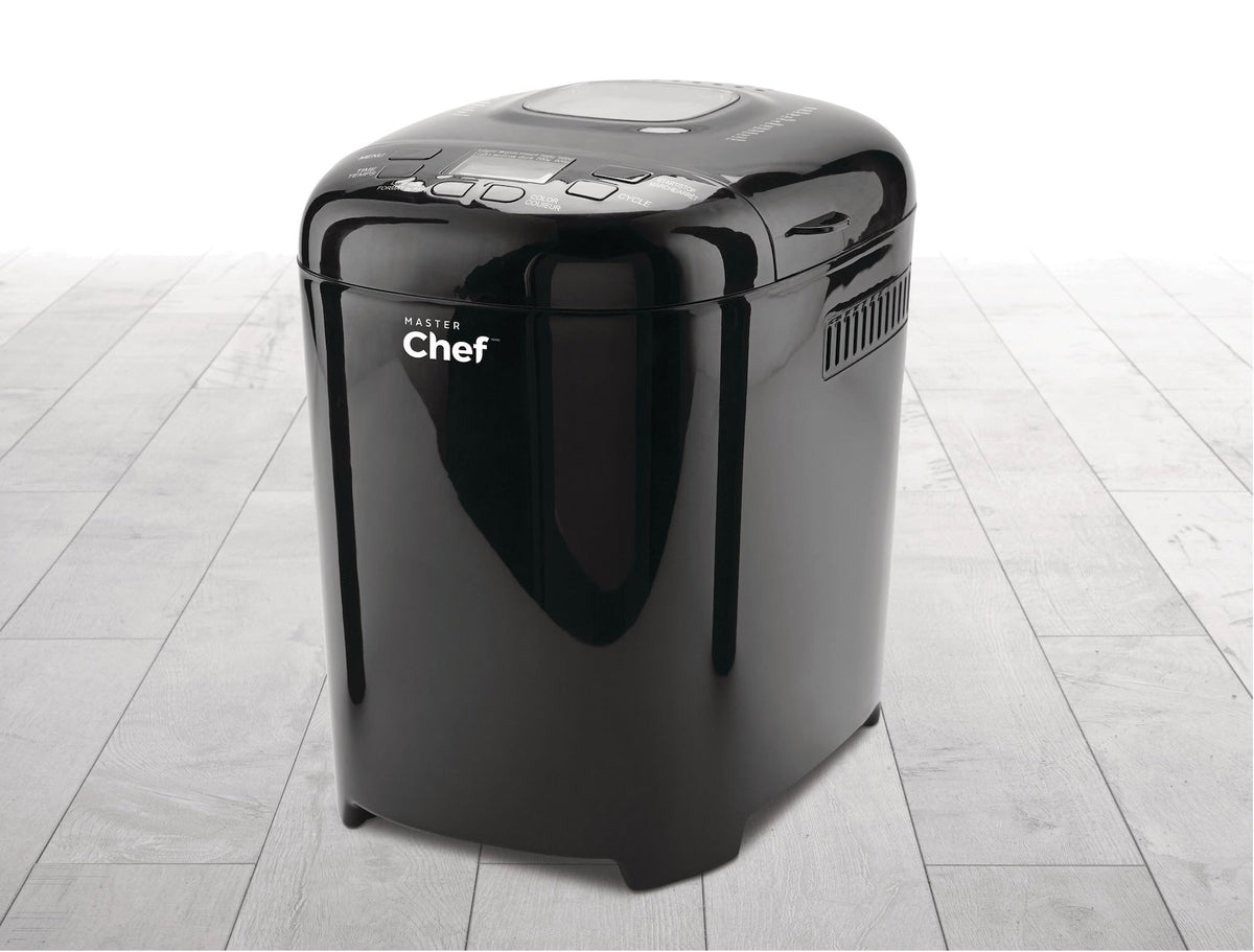 Bread Maker with 12 Digital Functions, Black, 2lb