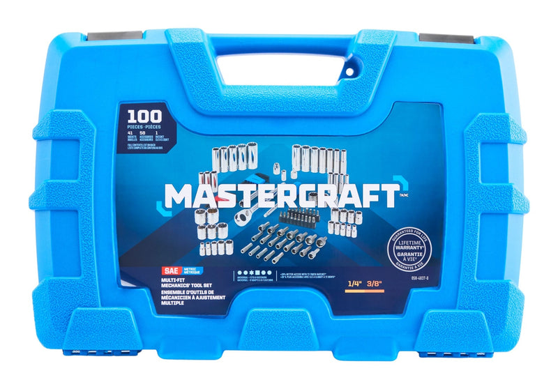 100 Piece Multi Fit Socket Set P603